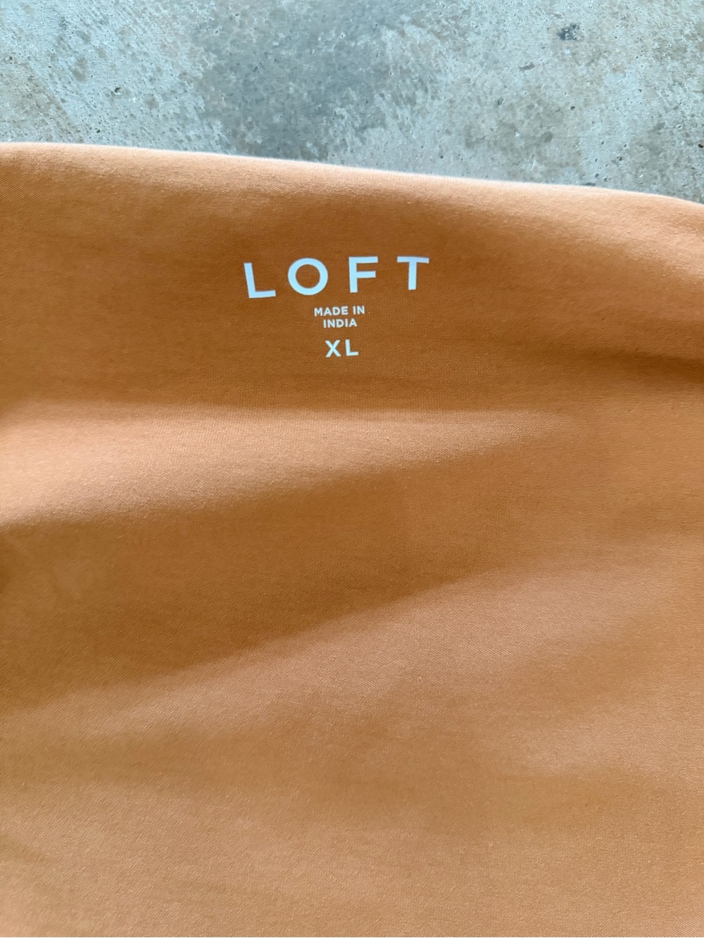 LOFT Rust Brown Sleeveless Mock Neck Top - Picture 6 of 7